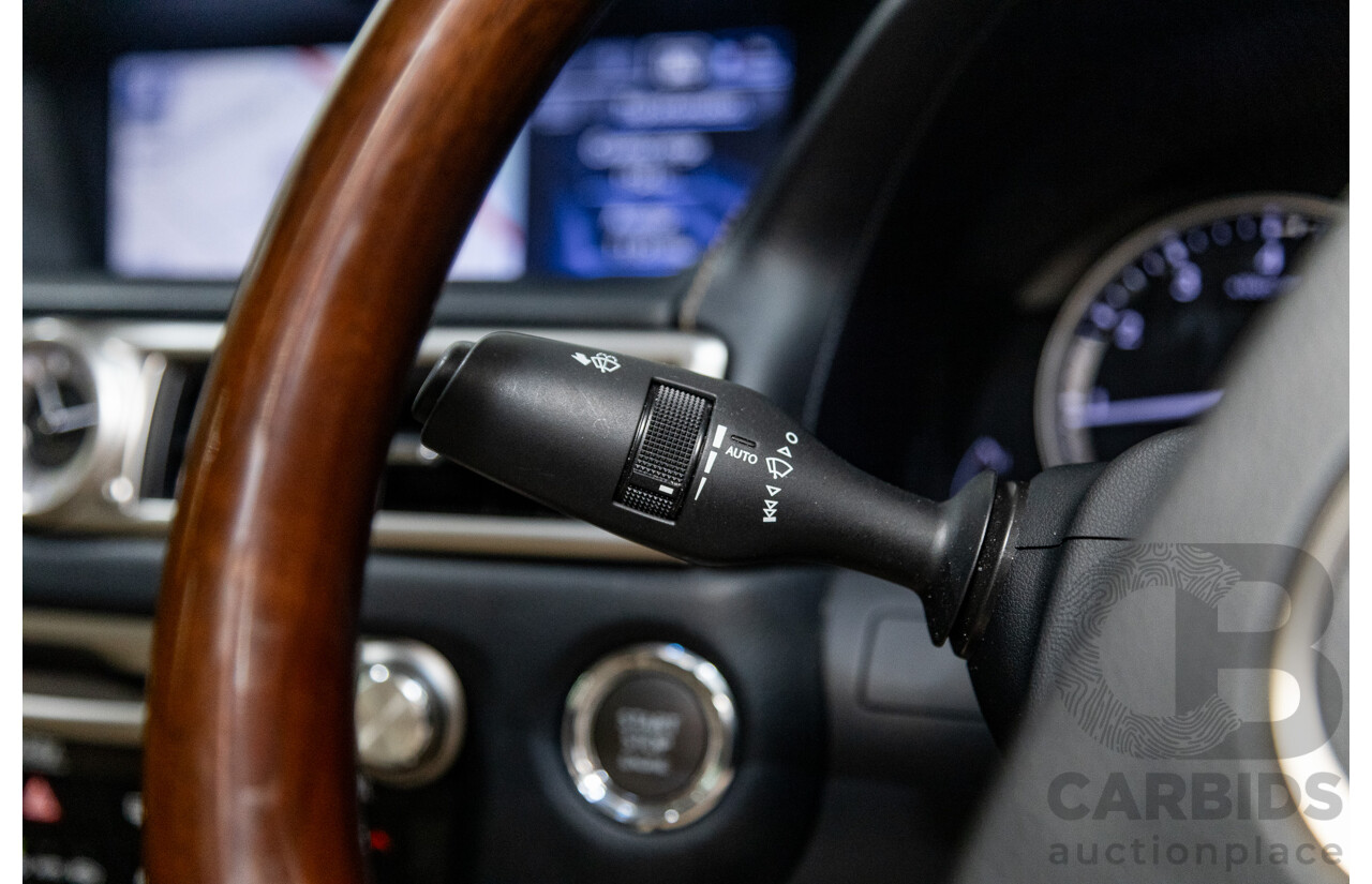 3/2012 Lexus GS250 Sport Luxury GRL11R 4d Sedan Metalic Black V6 2.5L