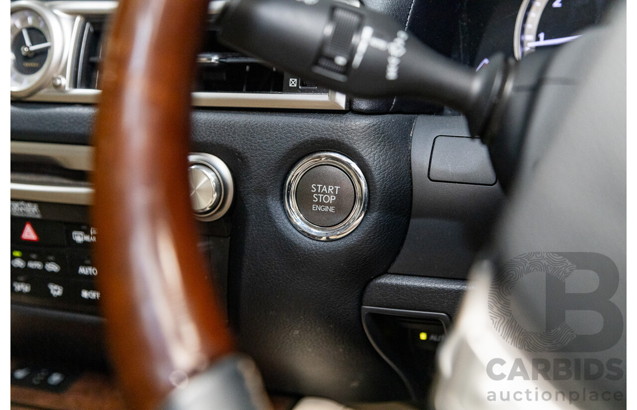 3/2012 Lexus GS250 Sport Luxury GRL11R 4d Sedan Metalic Black V6 2.5L