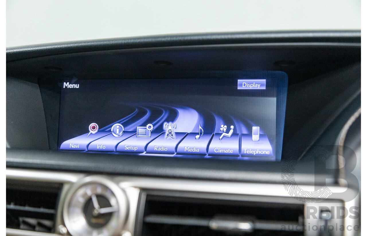 3/2012 Lexus GS250 Sport Luxury GRL11R 4d Sedan Metalic Black V6 2.5L