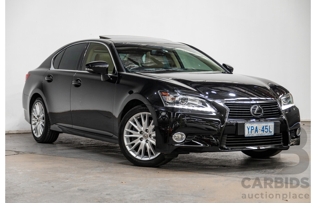 3/2012 Lexus GS250 Sport Luxury GRL11R 4d Sedan Metalic Black V6 2.5L