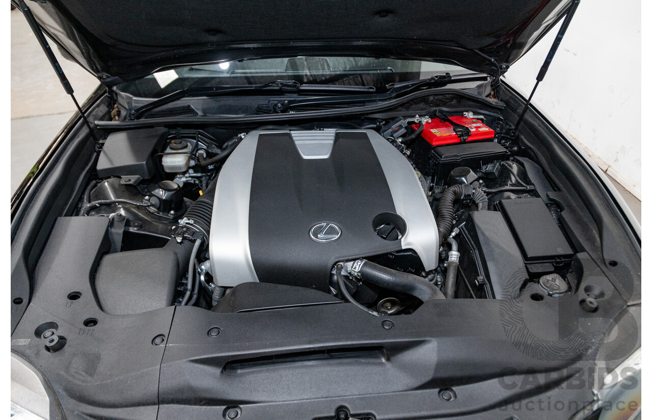 3/2012 Lexus GS250 Sport Luxury GRL11R 4d Sedan Metalic Black V6 2.5L