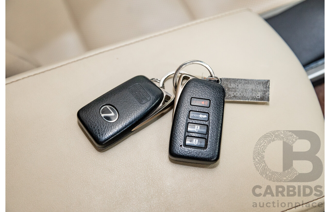 3/2012 Lexus GS250 Sport Luxury GRL11R 4d Sedan Metalic Black V6 2.5L