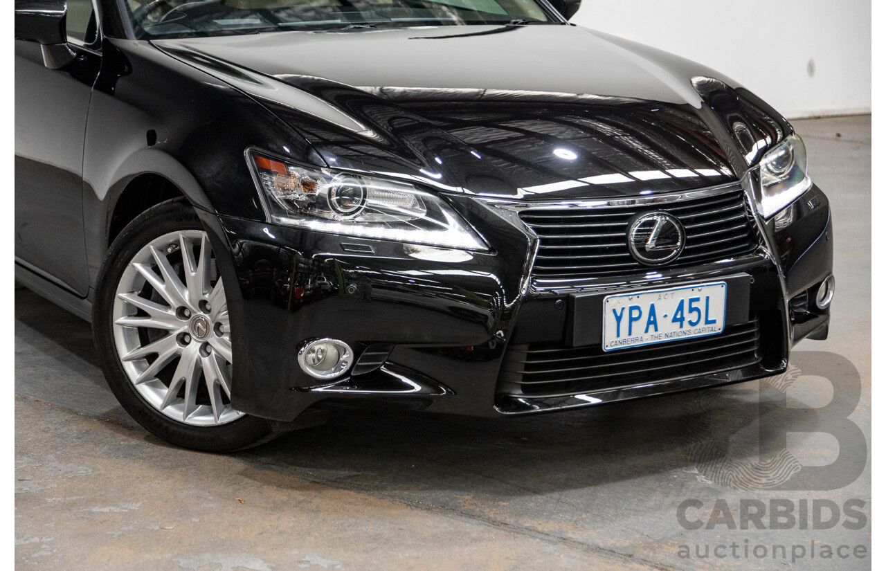 3/2012 Lexus GS250 Sport Luxury GRL11R 4d Sedan Metalic Black V6 2.5L