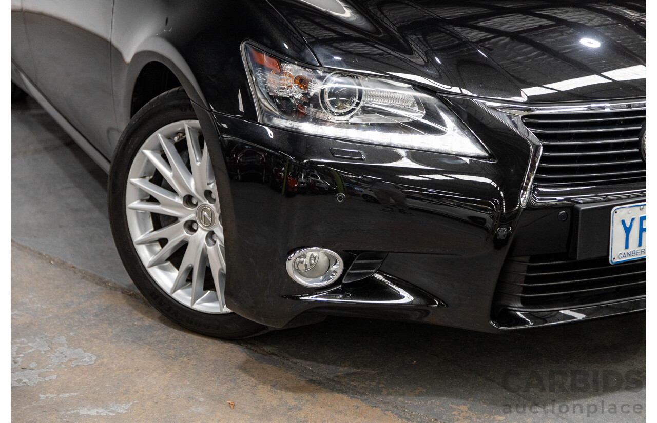 3/2012 Lexus GS250 Sport Luxury GRL11R 4d Sedan Metalic Black V6 2.5L