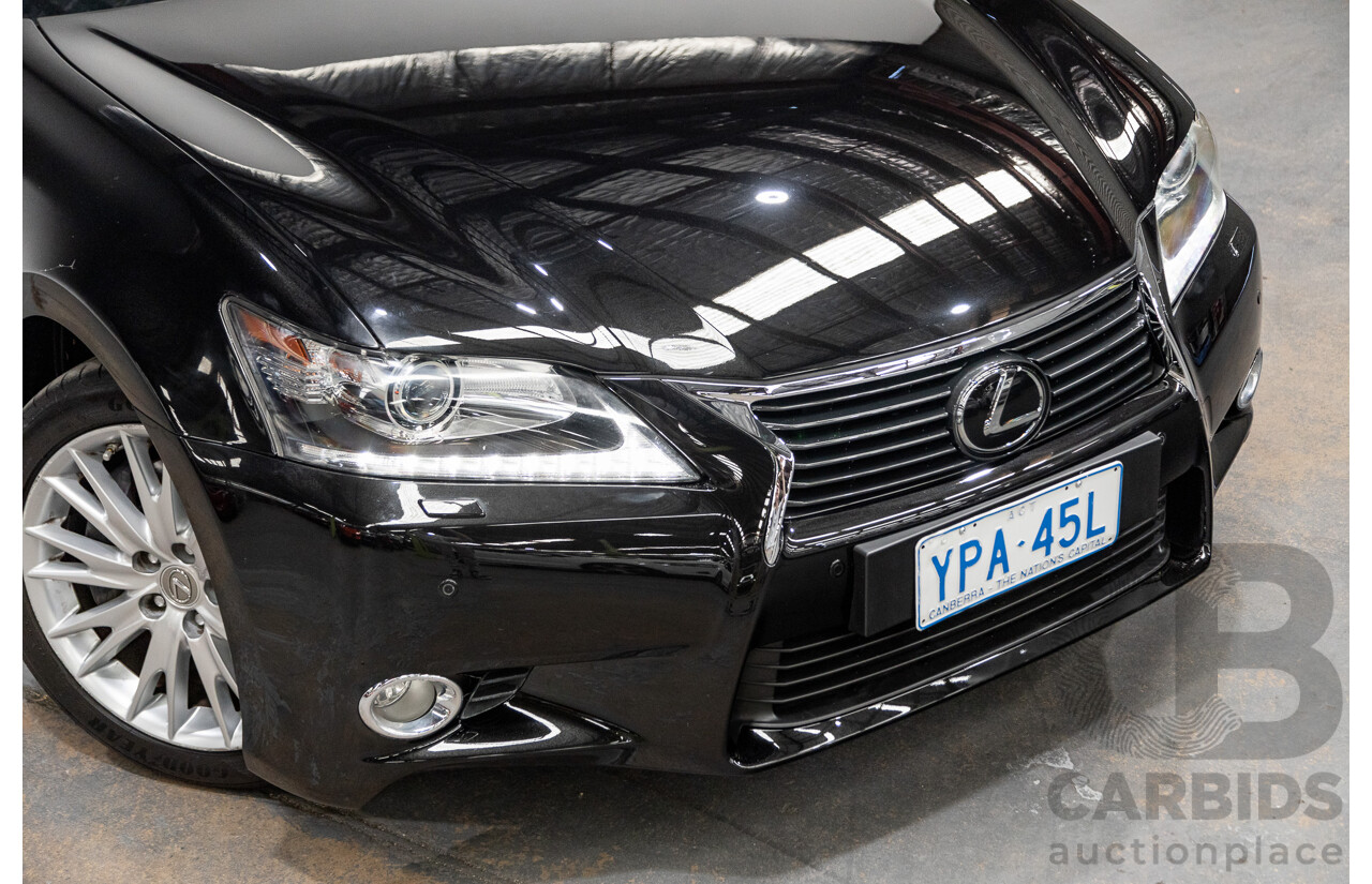 3/2012 Lexus GS250 Sport Luxury GRL11R 4d Sedan Metalic Black V6 2.5L
