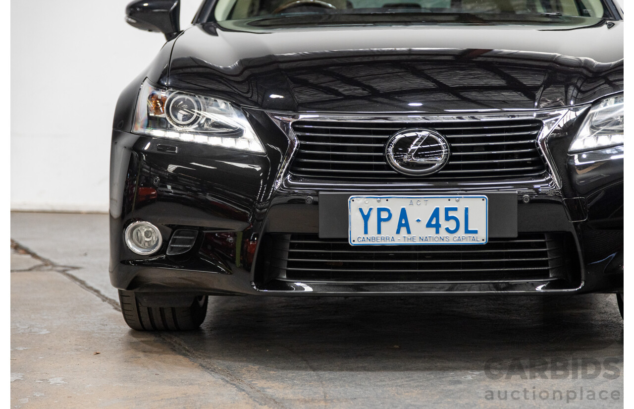 3/2012 Lexus GS250 Sport Luxury GRL11R 4d Sedan Metalic Black V6 2.5L