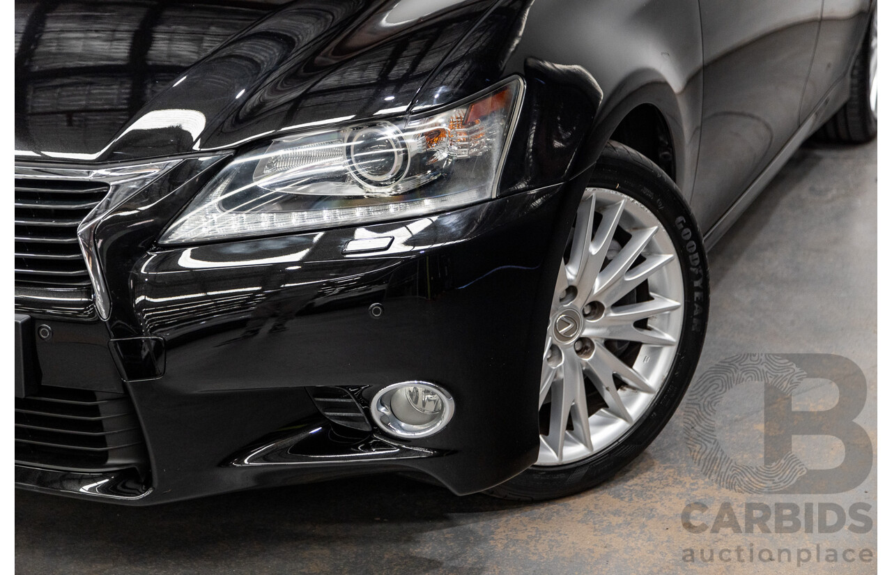 3/2012 Lexus GS250 Sport Luxury GRL11R 4d Sedan Metalic Black V6 2.5L