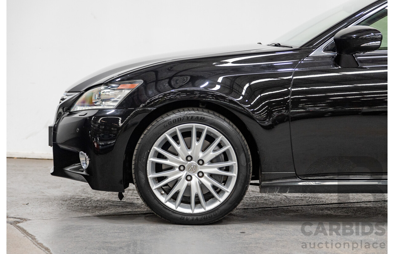 3/2012 Lexus GS250 Sport Luxury GRL11R 4d Sedan Metalic Black V6 2.5L