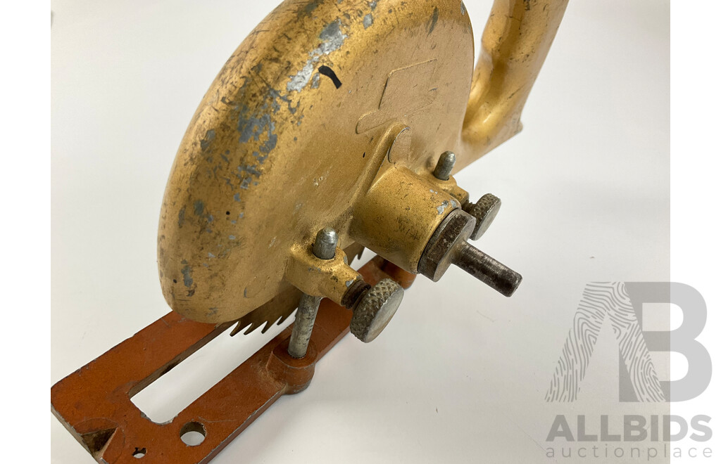 Vintage Drill Operated Saw
