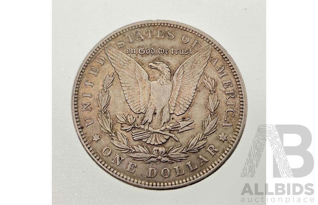 USA 1900 One Silver Morgan Dollar, Philadelphia Mint .900