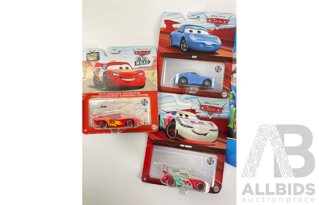 Boxed Hot Wheels Street Beasts, Thomas the Tank and Pixar Cars