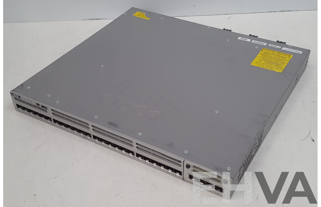 Cisco (WS-C3850-24XS-E) Catalyst 3850 XS 10G SFP+ 24-Port Fibre Switch