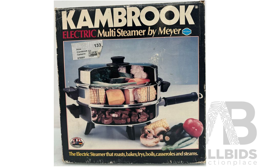 Kambrooke Eletric Multi Steamer by Meyer