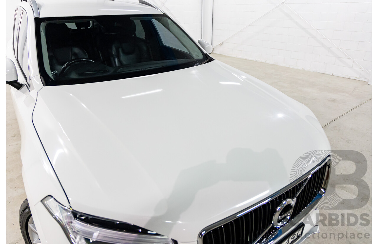 9/2015 Volvo XC90 T6 2.0 Momentum 256 MY16 4d Wagon Ice White Turbo Diesel 2.0L