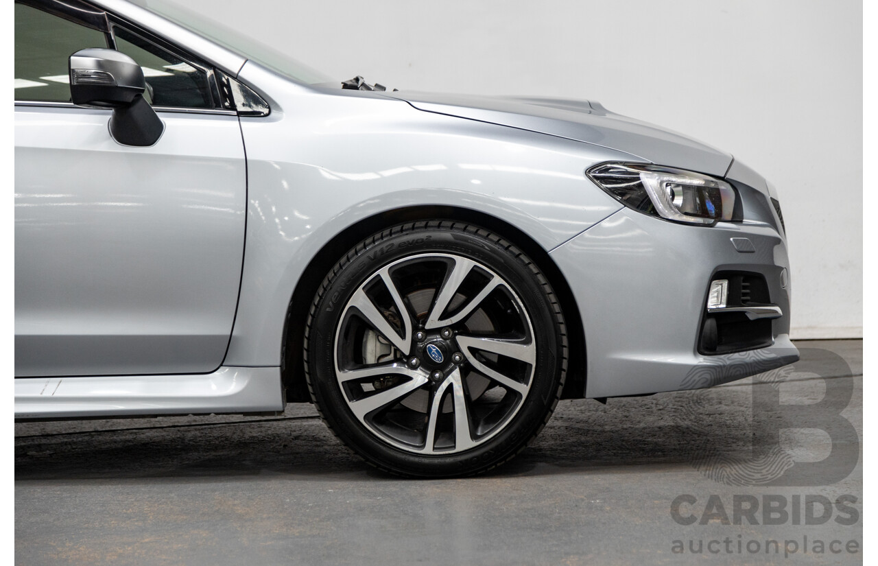 07/2016 Subaru Levorg 2.0 GT-S (AWD) VM MY16 4d Wagon Ice Silver Metallic Turbo 2.0L