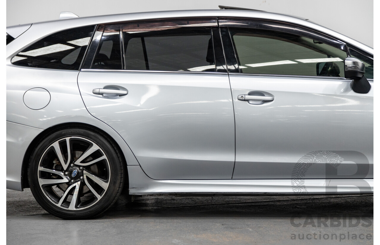 07/2016 Subaru Levorg 2.0 GT-S (AWD) VM MY16 4d Wagon Ice Silver Metallic Turbo 2.0L