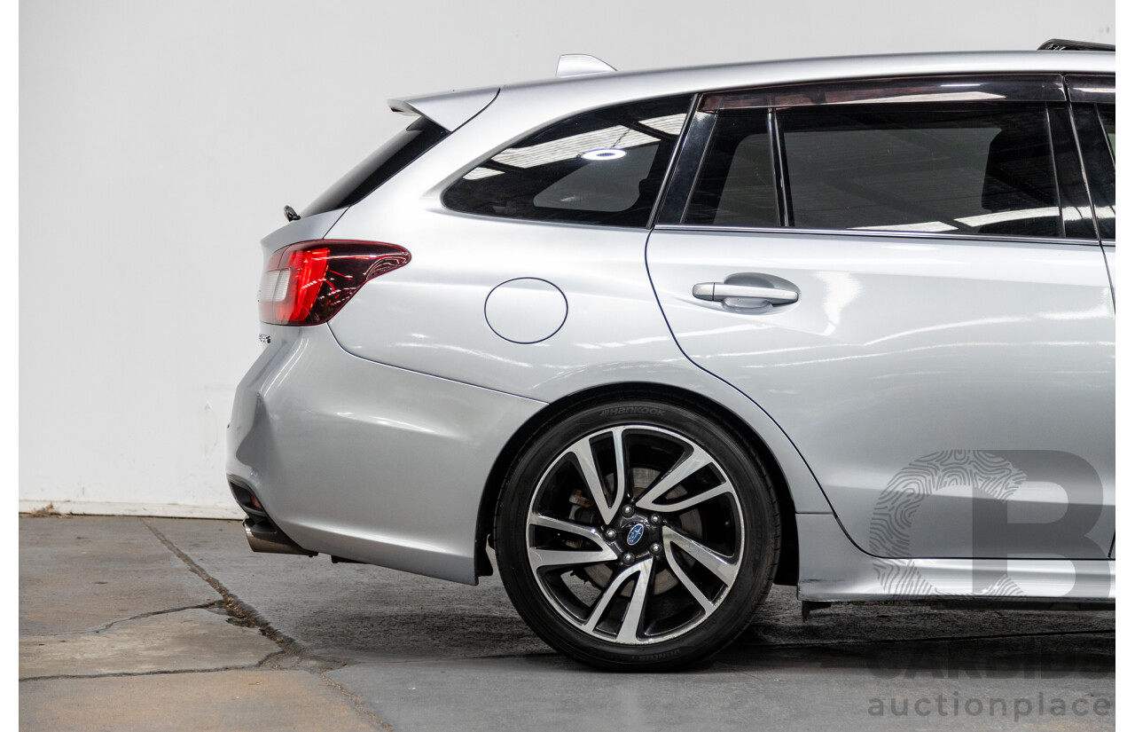 07/2016 Subaru Levorg 2.0 GT-S (AWD) VM MY16 4d Wagon Ice Silver Metallic Turbo 2.0L