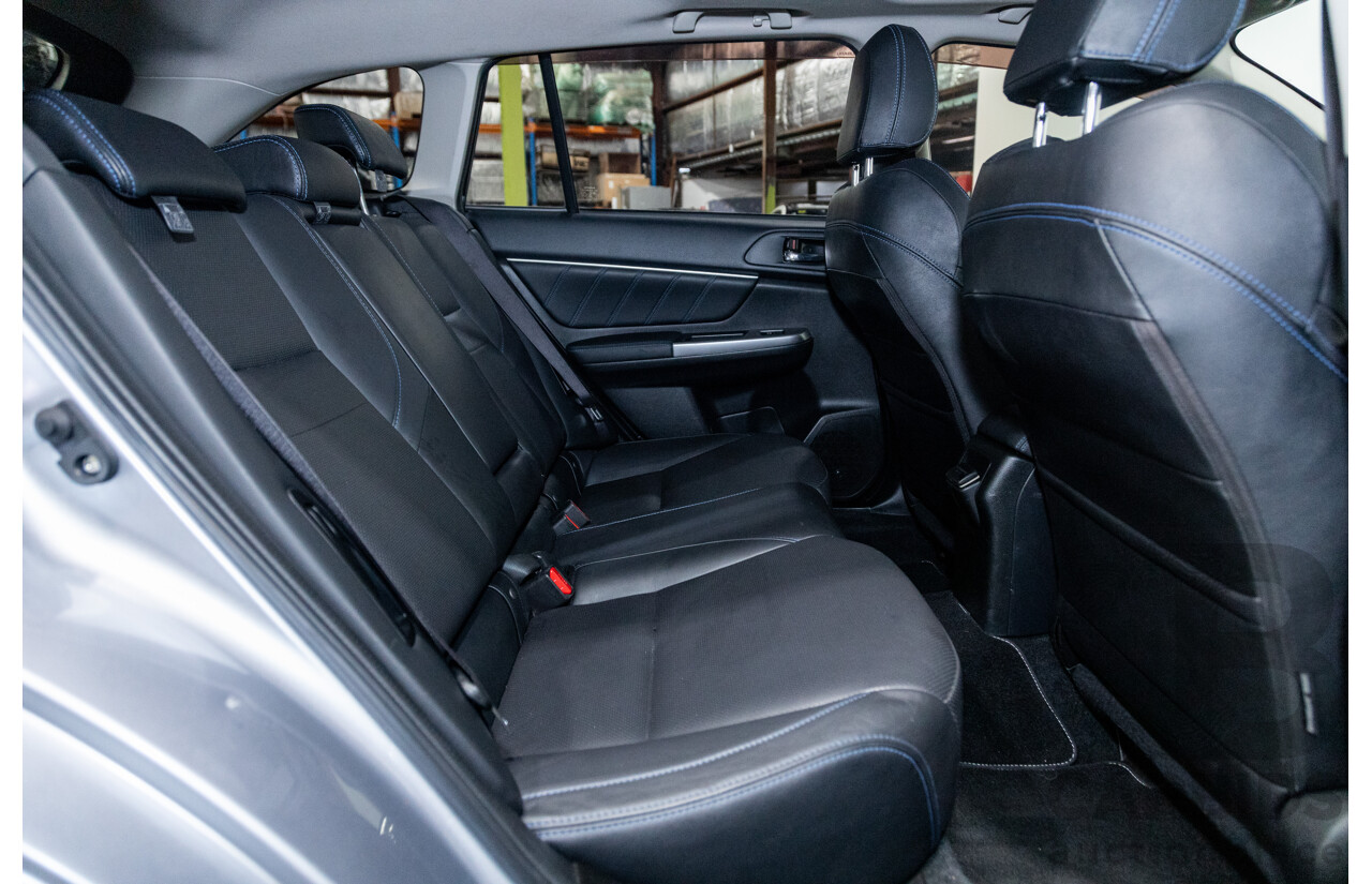 07/2016 Subaru Levorg 2.0 GT-S (AWD) VM MY16 4d Wagon Ice Silver Metallic Turbo 2.0L