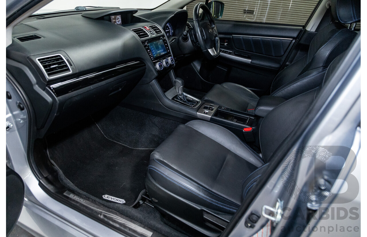 07/2016 Subaru Levorg 2.0 GT-S (AWD) VM MY16 4d Wagon Ice Silver Metallic Turbo 2.0L