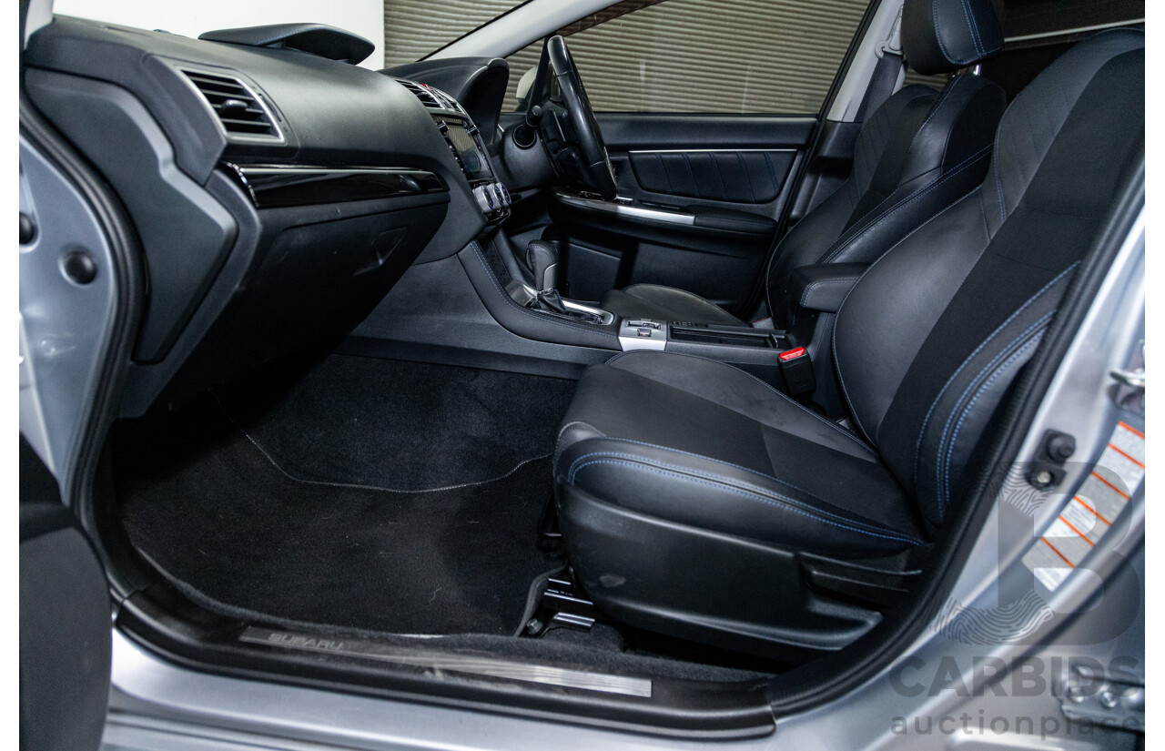 07/2016 Subaru Levorg 2.0 GT-S (AWD) VM MY16 4d Wagon Ice Silver Metallic Turbo 2.0L