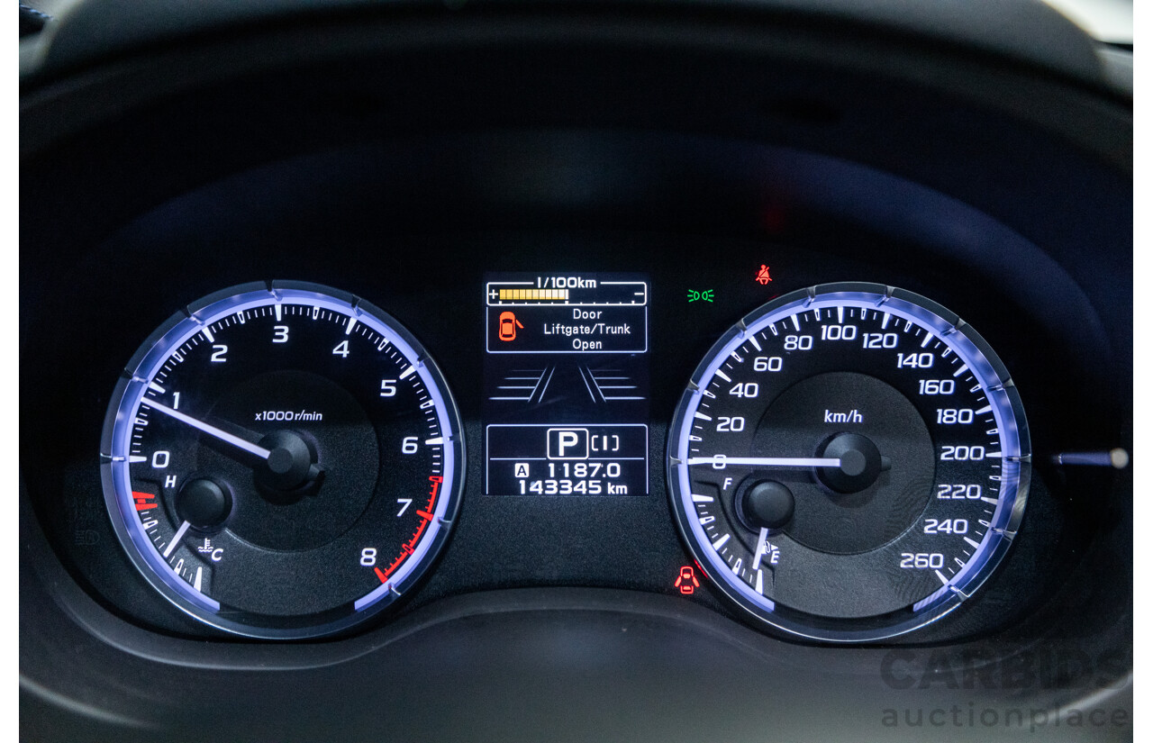 07/2016 Subaru Levorg 2.0 GT-S (AWD) VM MY16 4d Wagon Ice Silver Metallic Turbo 2.0L