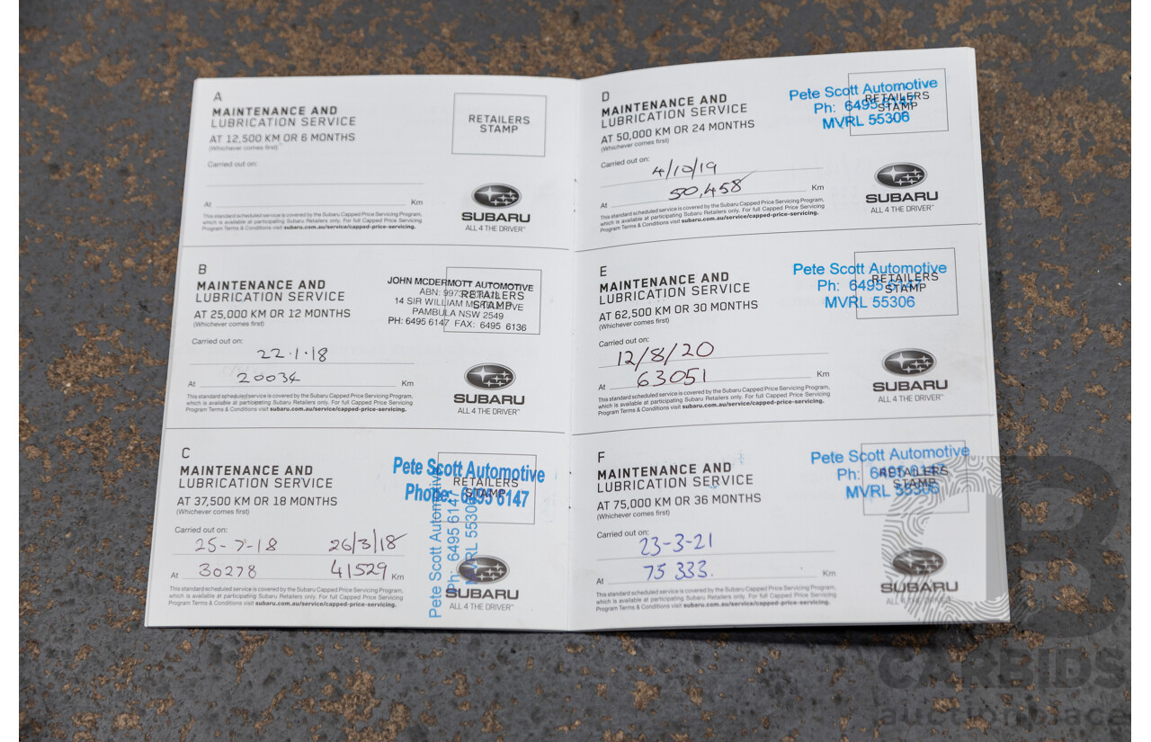 07/2016 Subaru Levorg 2.0 GT-S (AWD) VM MY16 4d Wagon Ice Silver Metallic Turbo 2.0L