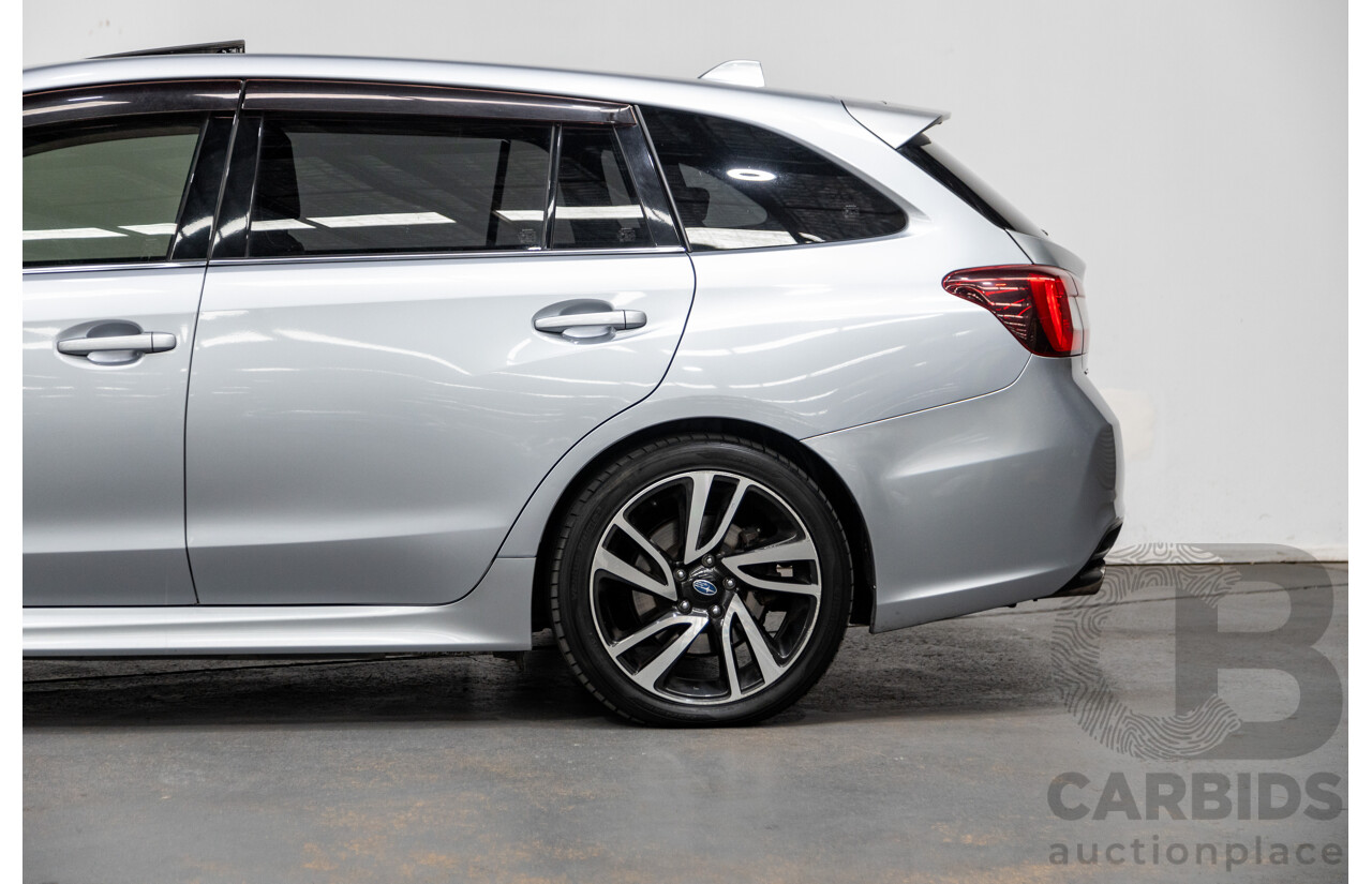 07/2016 Subaru Levorg 2.0 GT-S (AWD) VM MY16 4d Wagon Ice Silver Metallic Turbo 2.0L