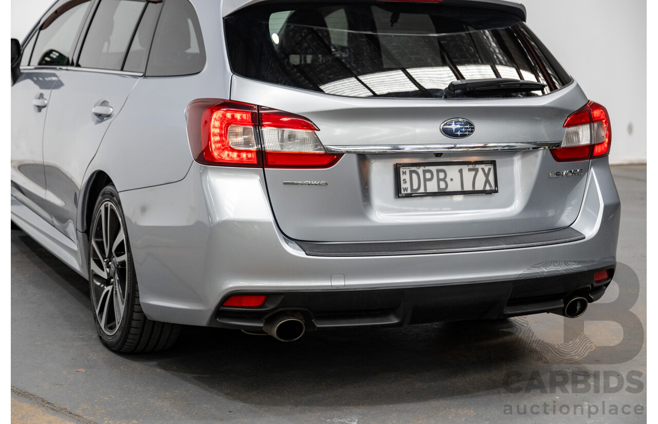 07/2016 Subaru Levorg 2.0 GT-S (AWD) VM MY16 4d Wagon Ice Silver Metallic Turbo 2.0L
