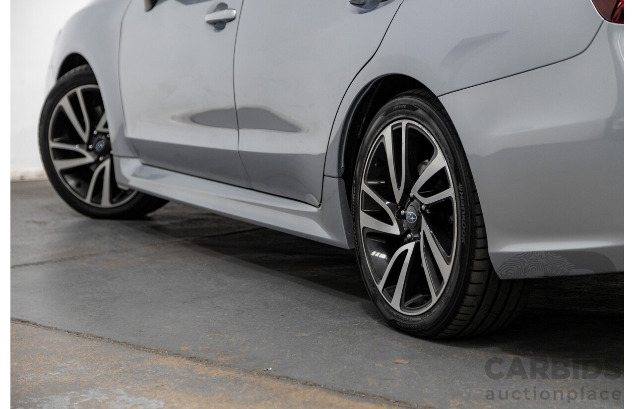 07/2016 Subaru Levorg 2.0 GT-S (AWD) VM MY16 4d Wagon Ice Silver Metallic Turbo 2.0L