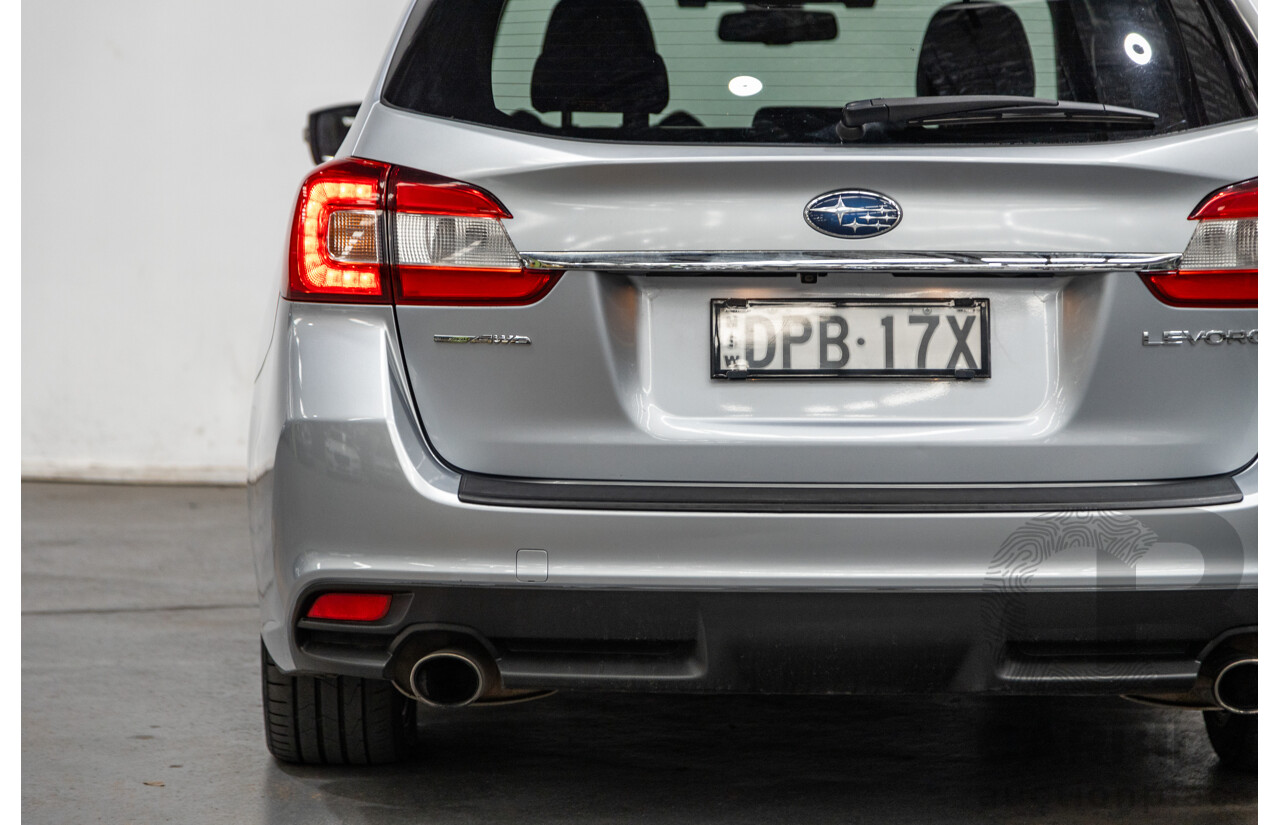 07/2016 Subaru Levorg 2.0 GT-S (AWD) VM MY16 4d Wagon Ice Silver Metallic Turbo 2.0L