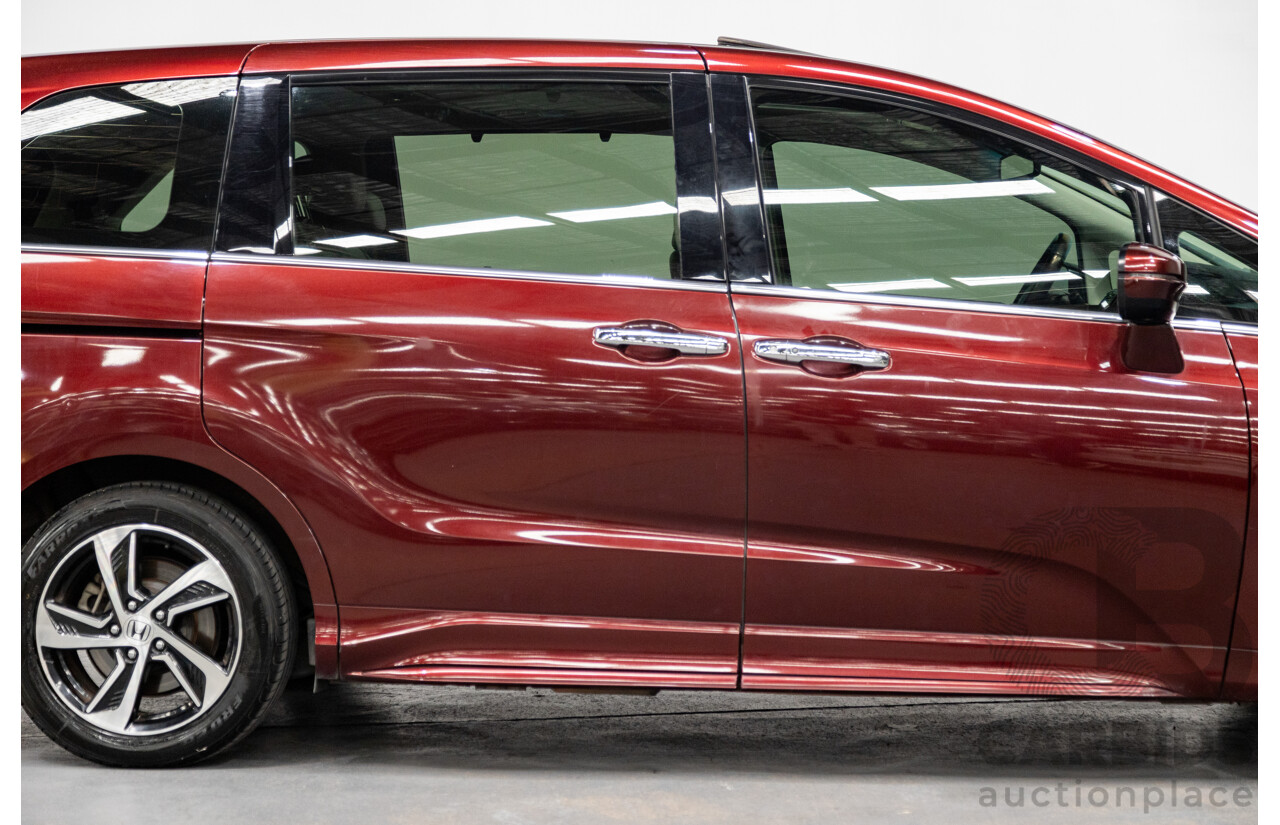 6/2016 Honda Odyssey Vti-L RC MY16 4d Wagon Carnelian Red 2.4L - 7 Seater