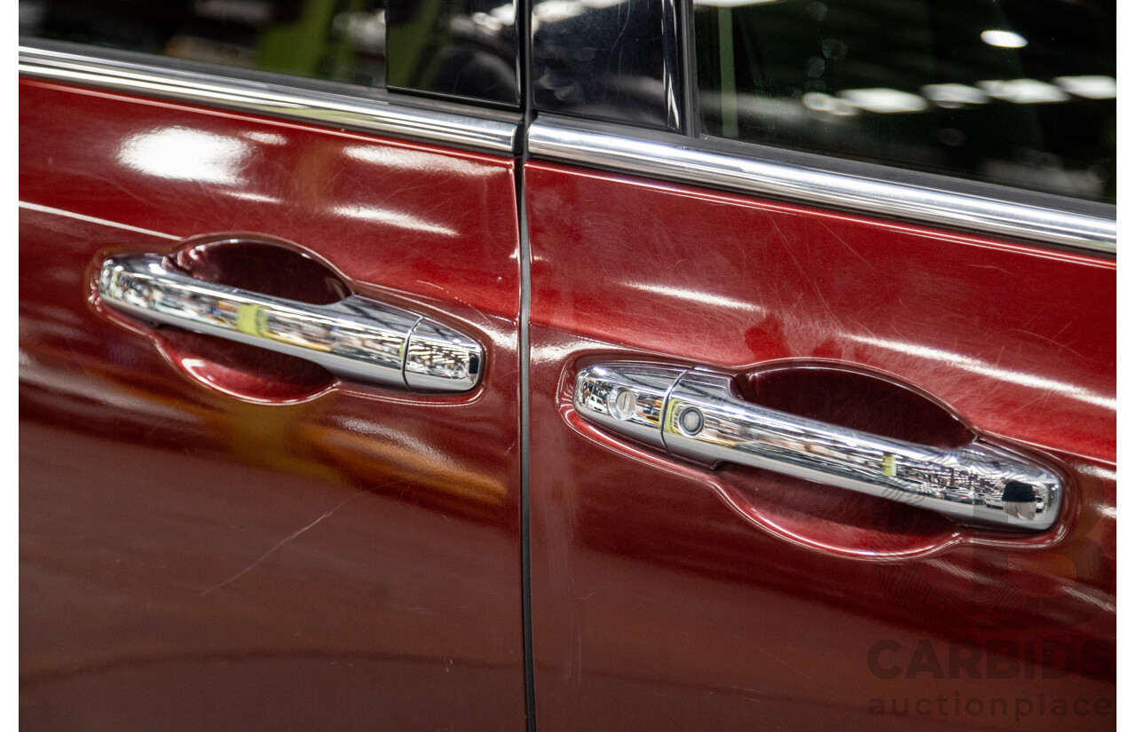 6/2016 Honda Odyssey Vti-L RC MY16 4d Wagon Carnelian Red 2.4L - 7 Seater