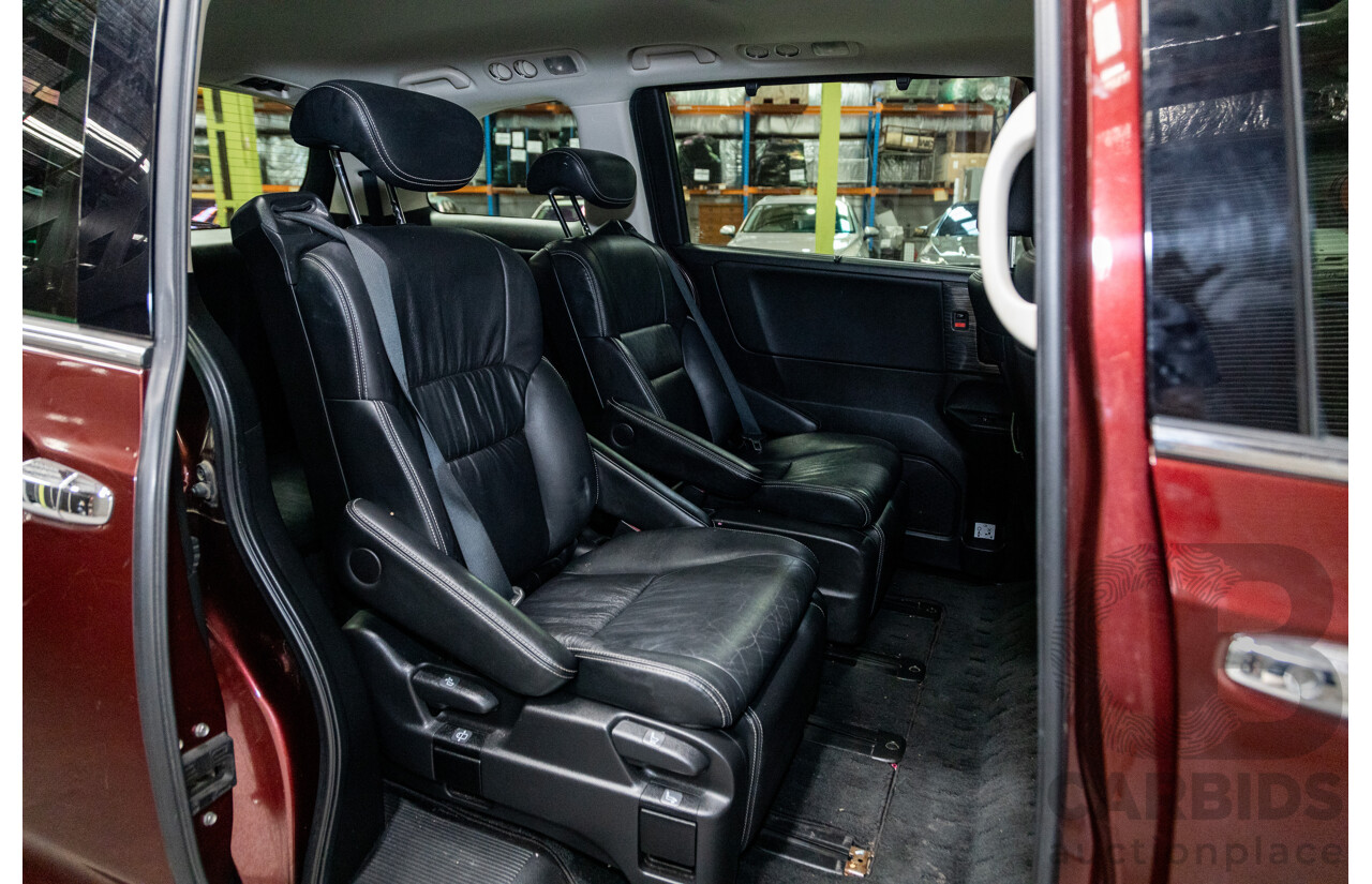 6/2016 Honda Odyssey Vti-L RC MY16 4d Wagon Carnelian Red 2.4L - 7 Seater