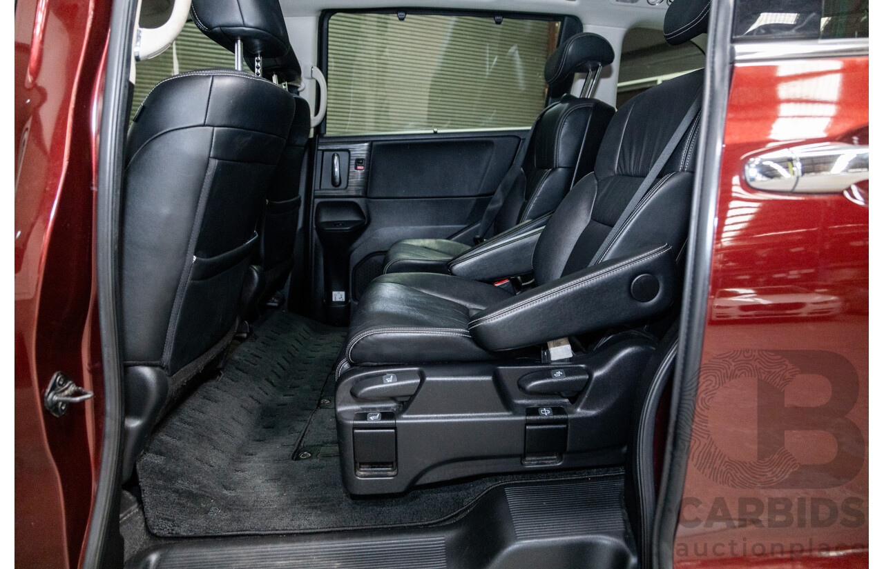 6/2016 Honda Odyssey Vti-L RC MY16 4d Wagon Carnelian Red 2.4L - 7 Seater