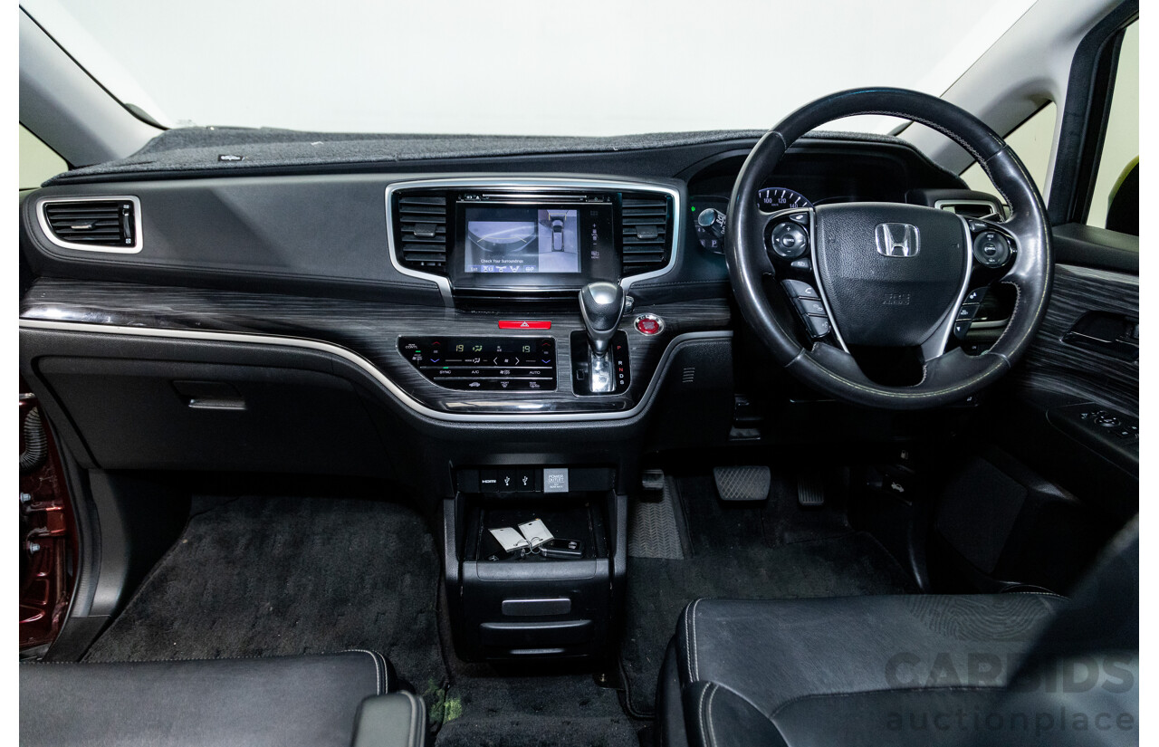 6/2016 Honda Odyssey Vti-L RC MY16 4d Wagon Carnelian Red 2.4L - 7 Seater