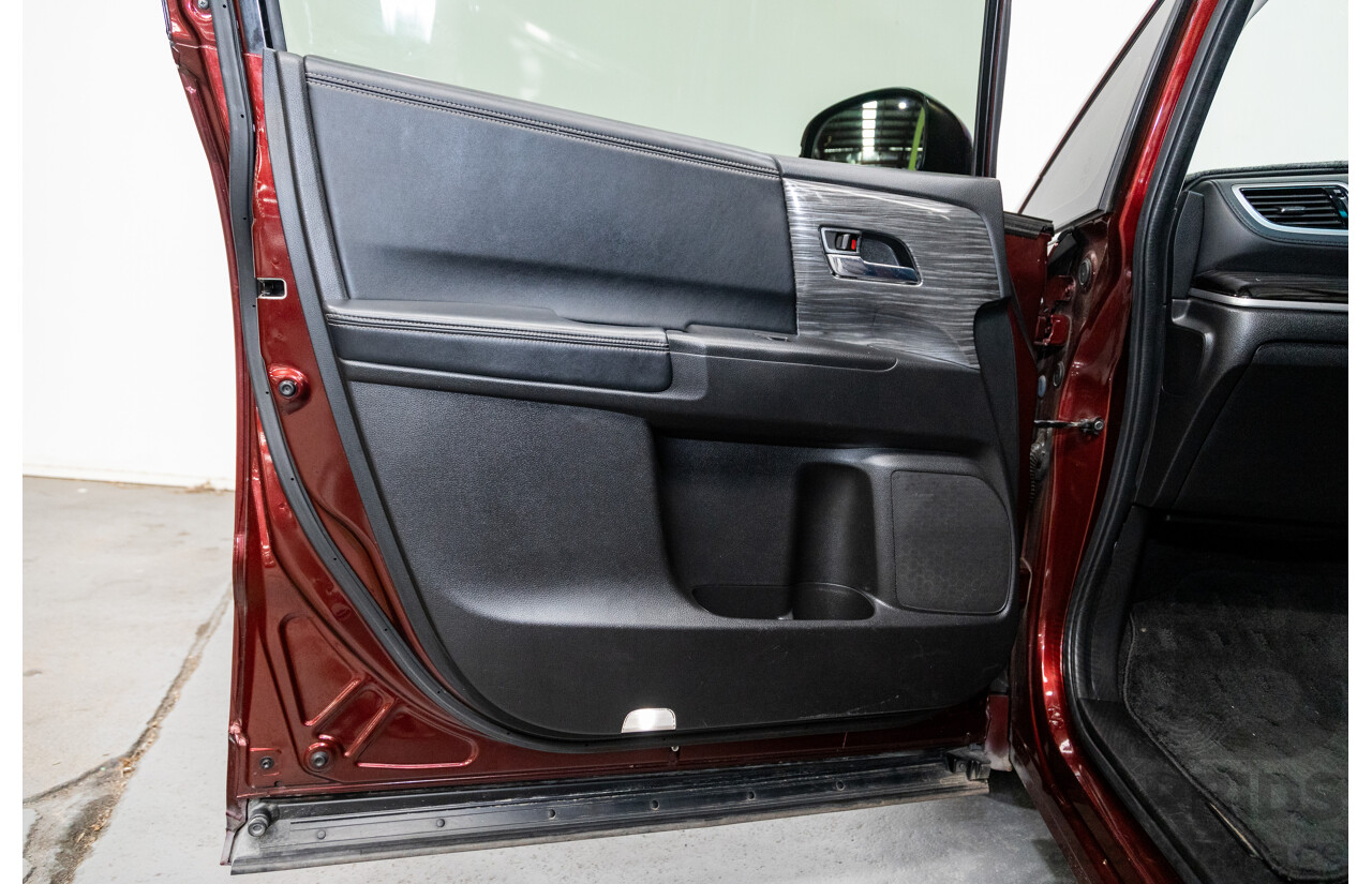 6/2016 Honda Odyssey Vti-L RC MY16 4d Wagon Carnelian Red 2.4L - 7 Seater