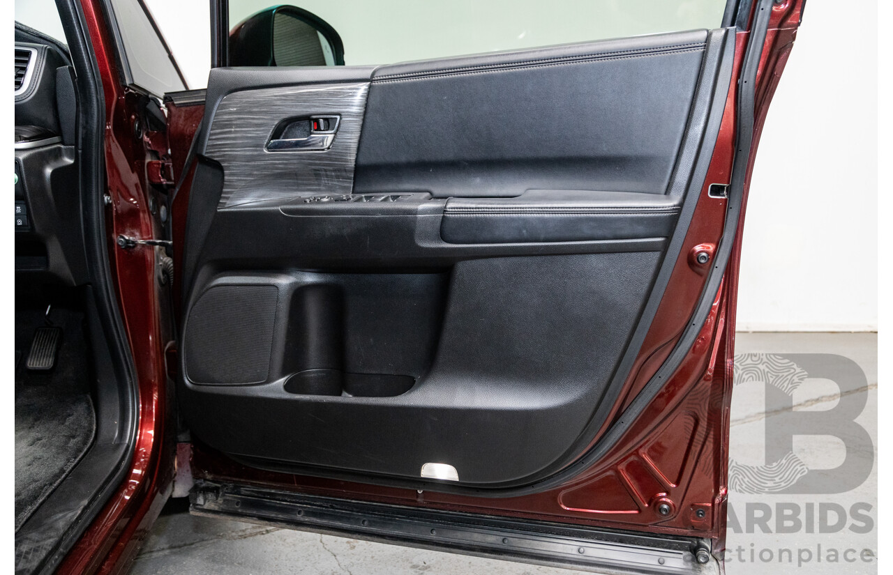 6/2016 Honda Odyssey Vti-L RC MY16 4d Wagon Carnelian Red 2.4L - 7 Seater