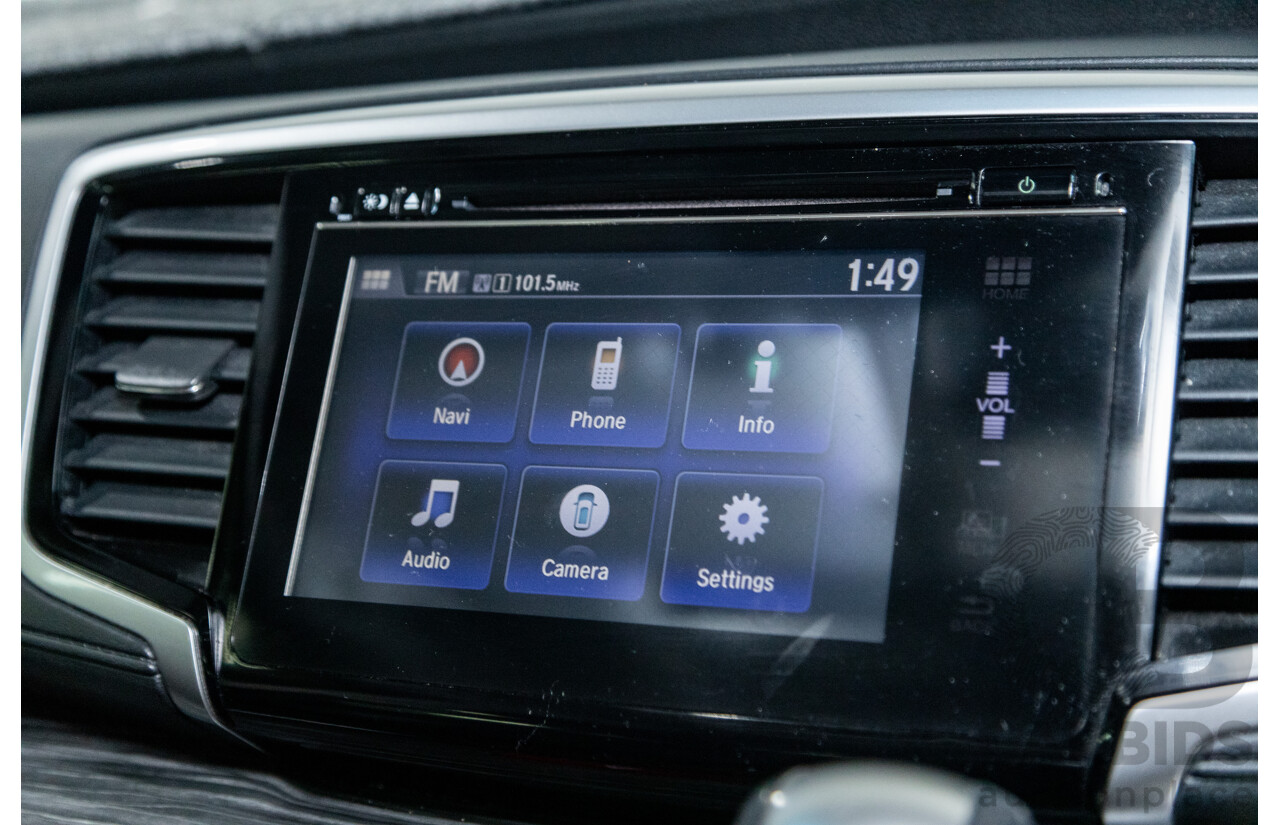 6/2016 Honda Odyssey Vti-L RC MY16 4d Wagon Carnelian Red 2.4L - 7 Seater