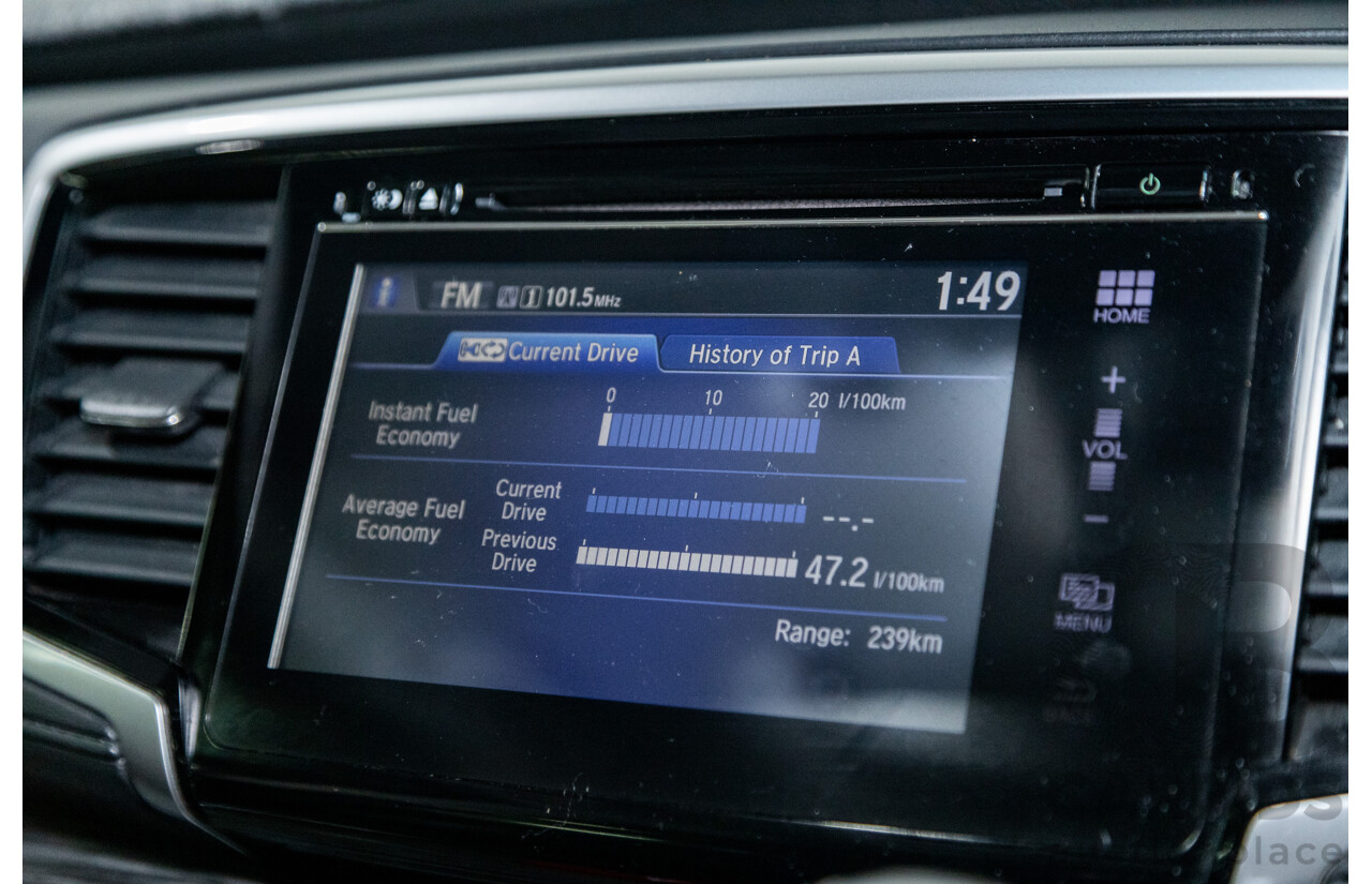 6/2016 Honda Odyssey Vti-L RC MY16 4d Wagon Carnelian Red 2.4L - 7 Seater