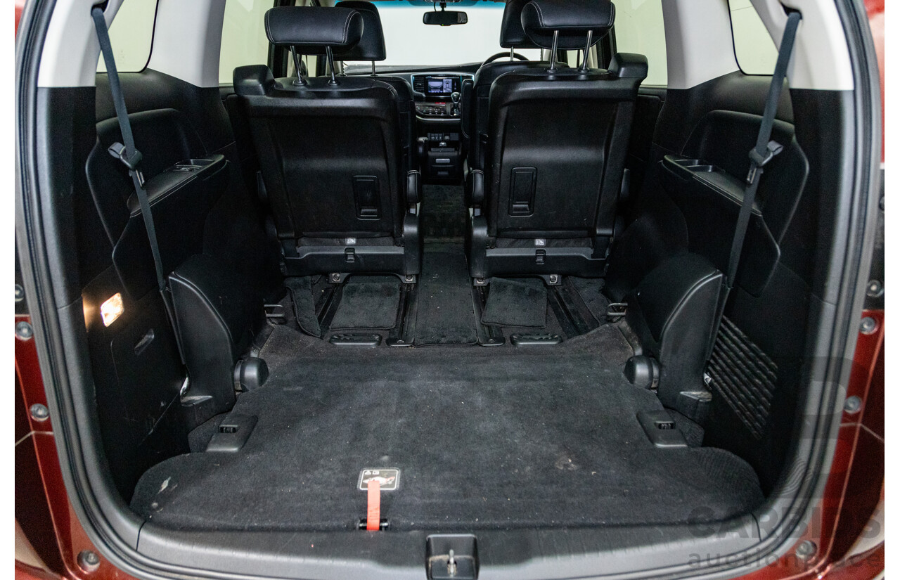 6/2016 Honda Odyssey Vti-L RC MY16 4d Wagon Carnelian Red 2.4L - 7 Seater