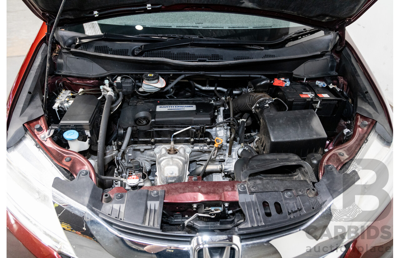 6/2016 Honda Odyssey Vti-L RC MY16 4d Wagon Carnelian Red 2.4L - 7 Seater