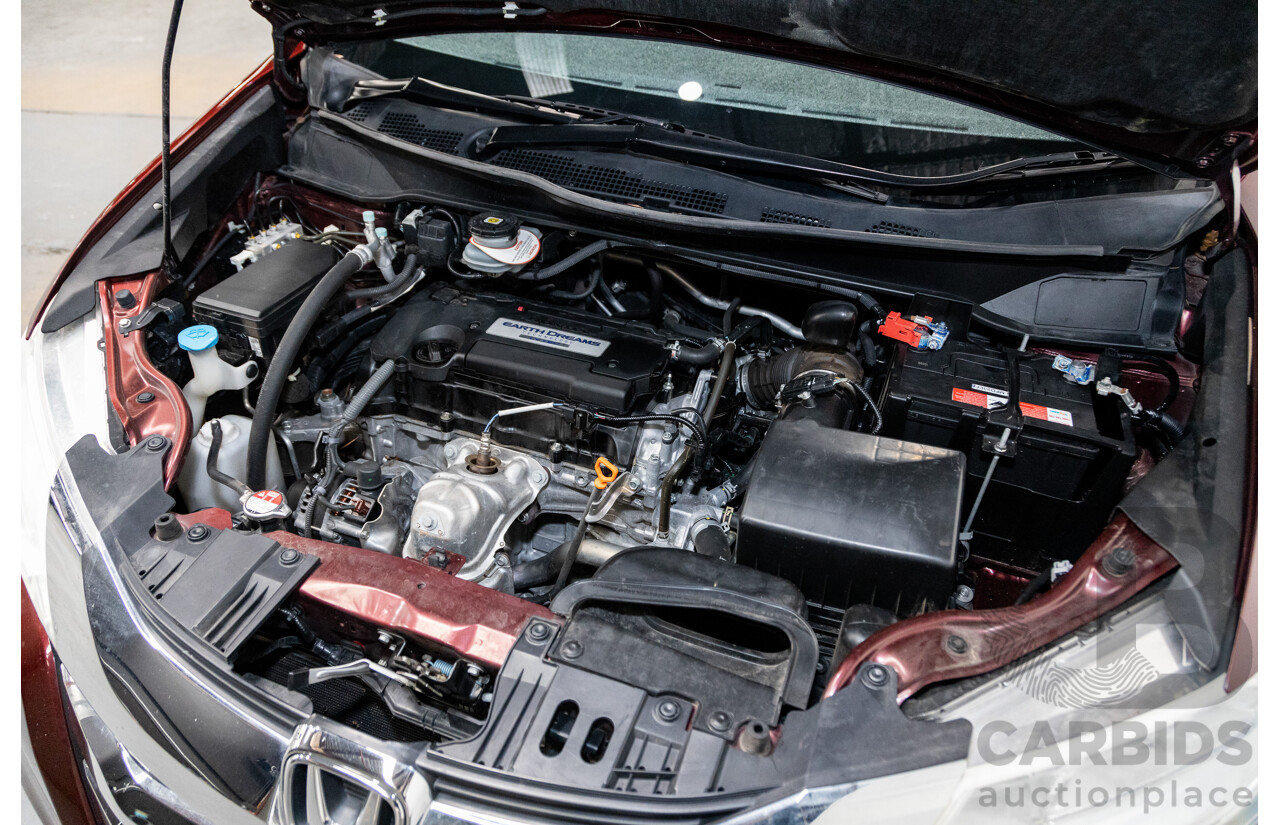 6/2016 Honda Odyssey Vti-L RC MY16 4d Wagon Carnelian Red 2.4L - 7 Seater