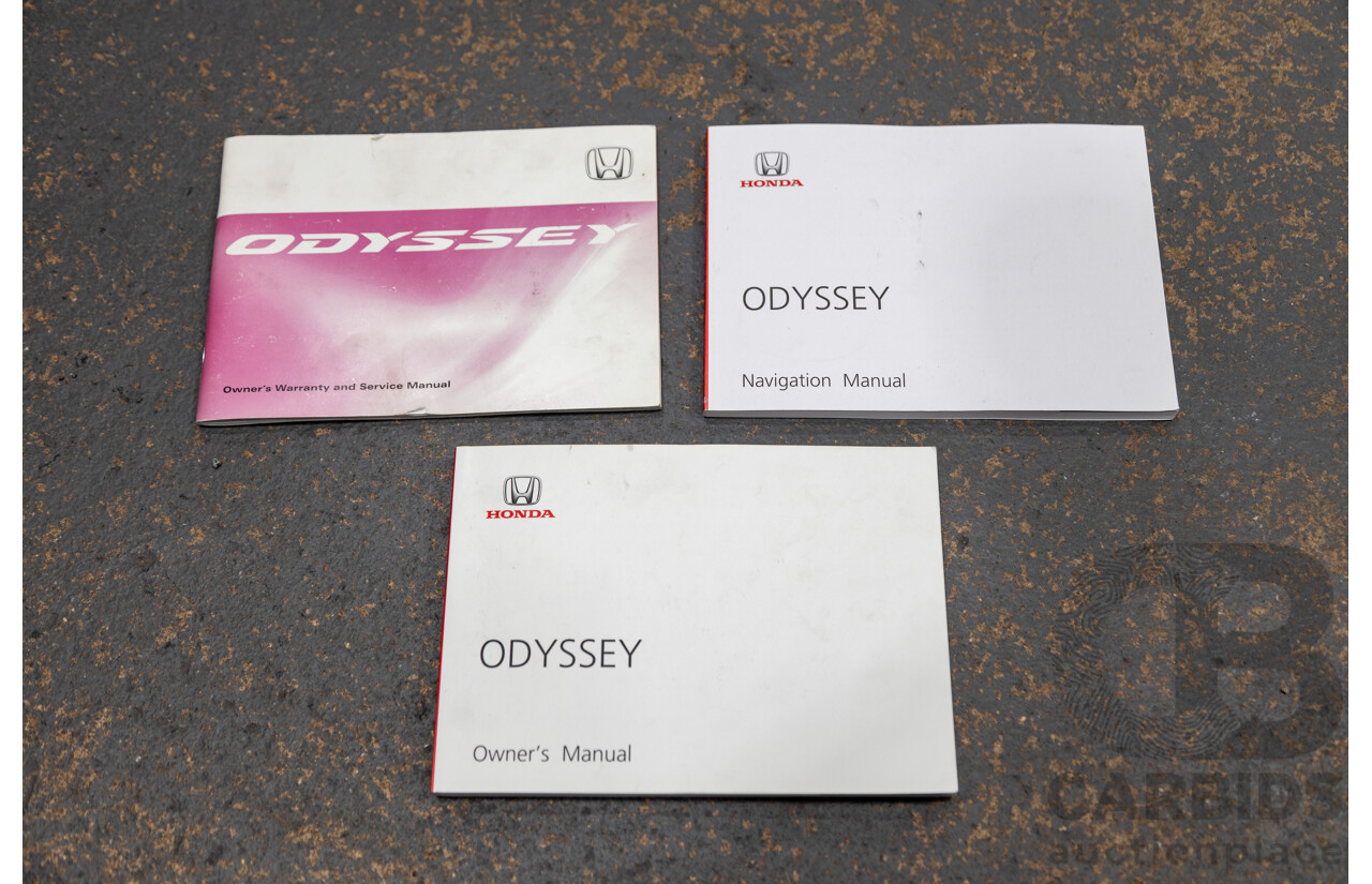 6/2016 Honda Odyssey Vti-L RC MY16 4d Wagon Carnelian Red 2.4L - 7 Seater