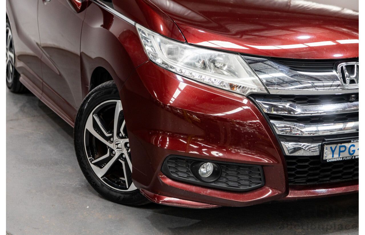 6/2016 Honda Odyssey Vti-L RC MY16 4d Wagon Carnelian Red 2.4L - 7 Seater
