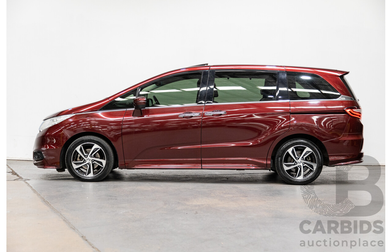 6/2016 Honda Odyssey Vti-L RC MY16 4d Wagon Carnelian Red 2.4L - 7 Seater