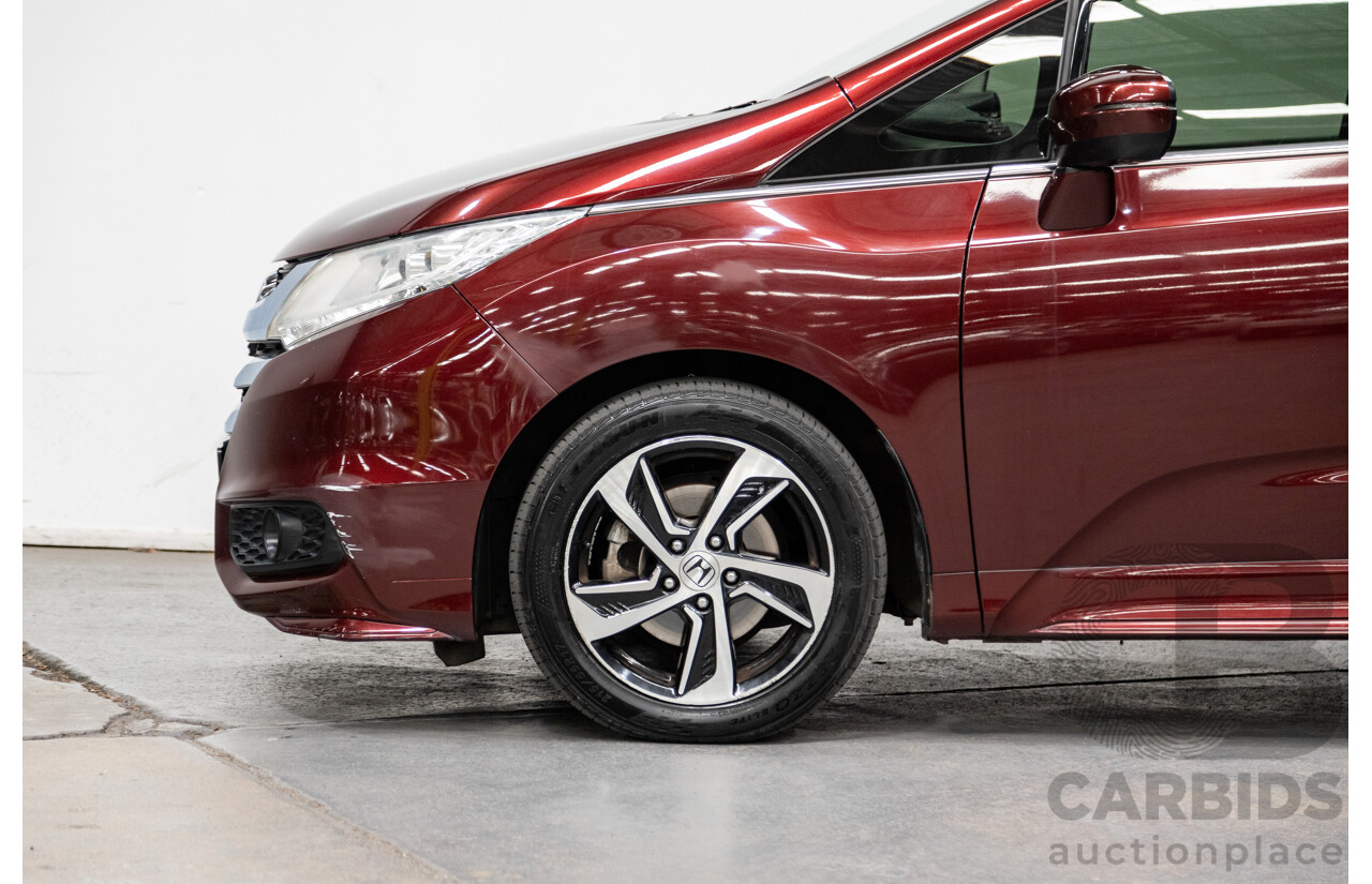 6/2016 Honda Odyssey Vti-L RC MY16 4d Wagon Carnelian Red 2.4L - 7 Seater