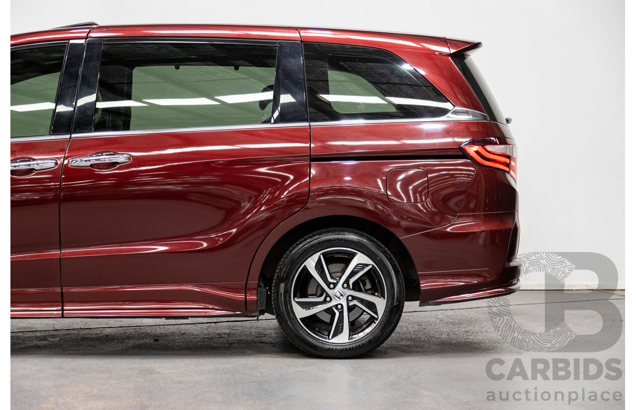 6/2016 Honda Odyssey Vti-L RC MY16 4d Wagon Carnelian Red 2.4L - 7 Seater