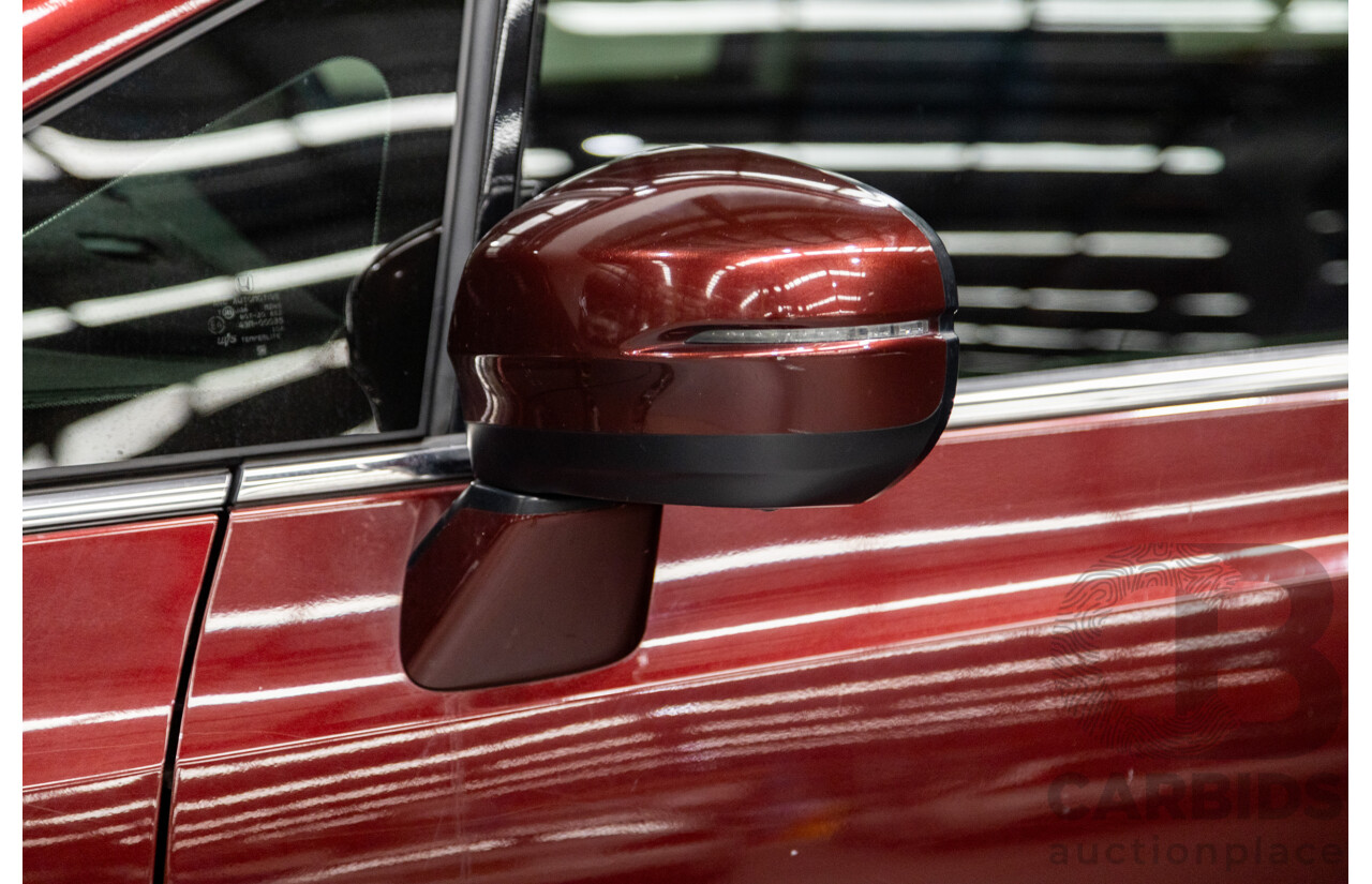 6/2016 Honda Odyssey Vti-L RC MY16 4d Wagon Carnelian Red 2.4L - 7 Seater