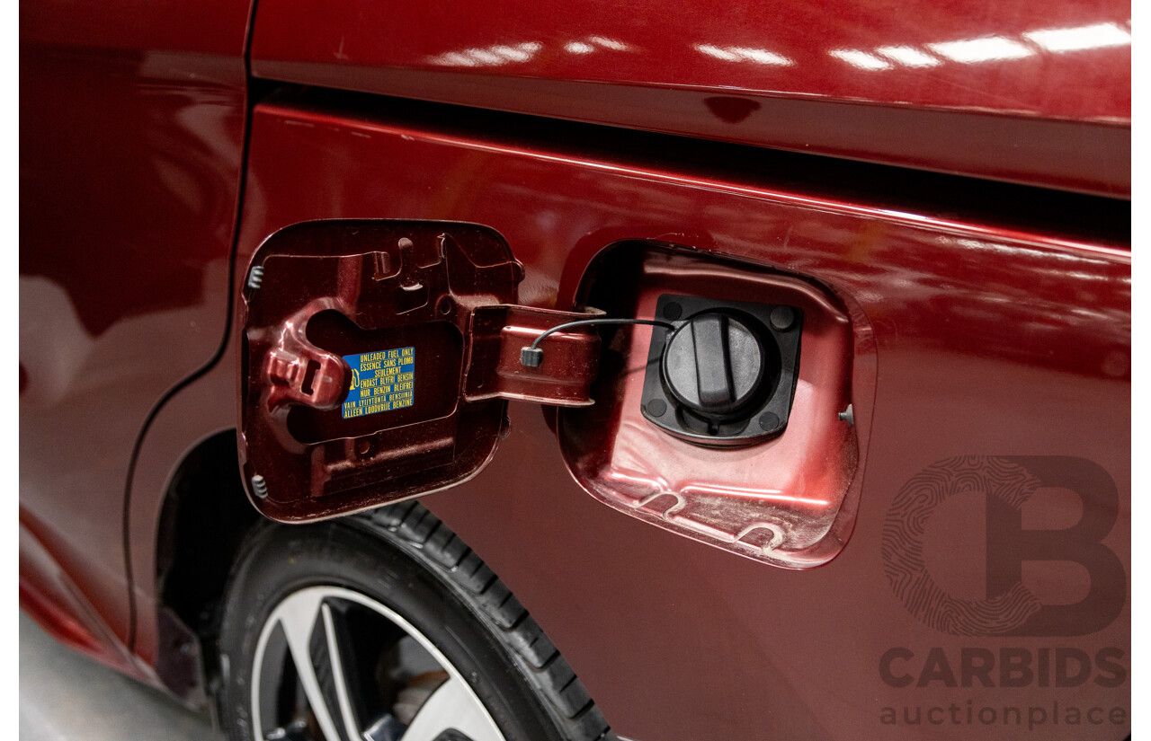 6/2016 Honda Odyssey Vti-L RC MY16 4d Wagon Carnelian Red 2.4L - 7 Seater