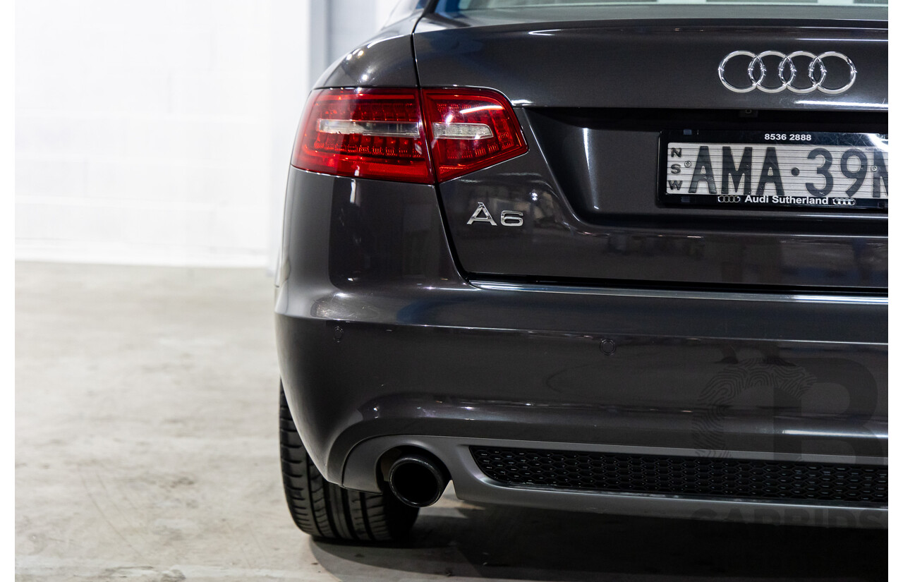 6/2011 Audi A6 2.0 TFSI 4GL 4d Sedan Dakota Grey Metallic Turbo 2.0L